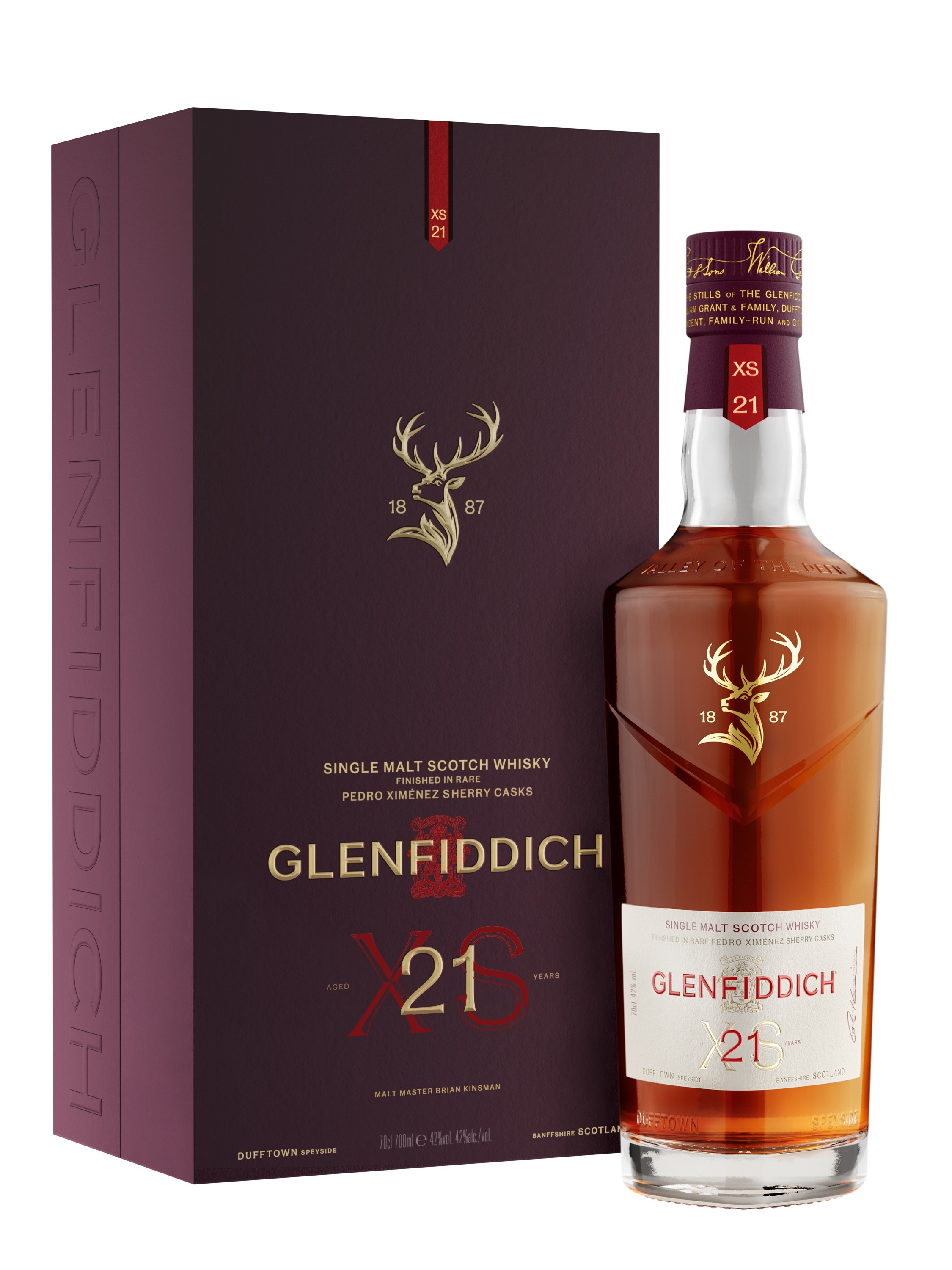 Glenfiddich XS 21YO Single Malt Scotch Whisky Bottle and Box 拷贝(1).jpg