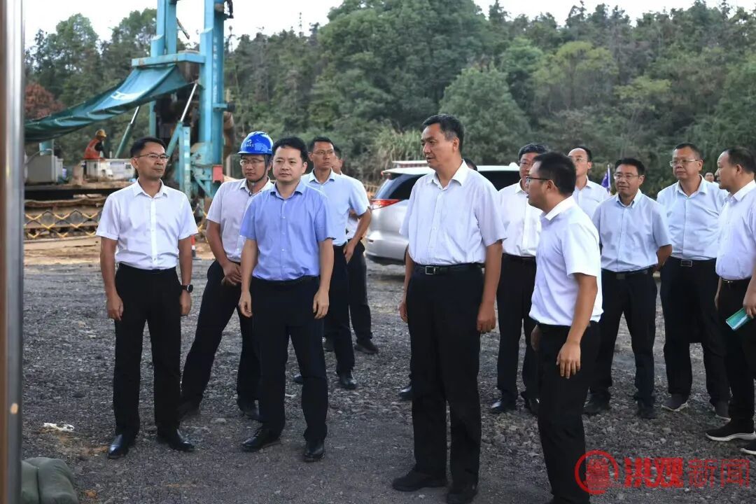 李红军调研北二绕城高速公路项目建设情况