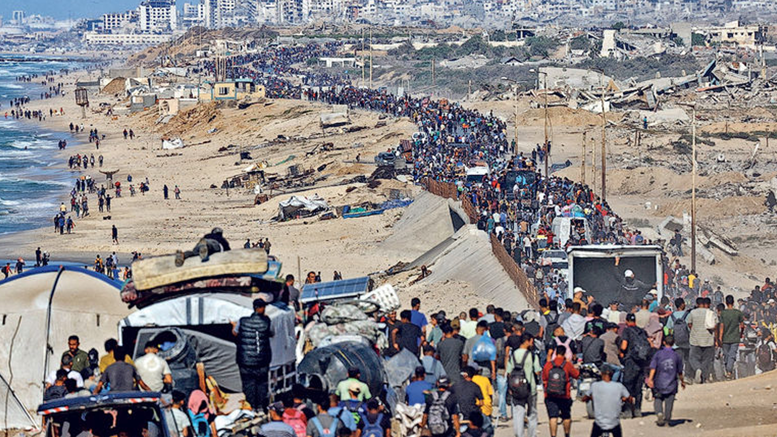 停火后的生存困境：加沙巴勒斯坦人返乡面对无水无粮寒冬