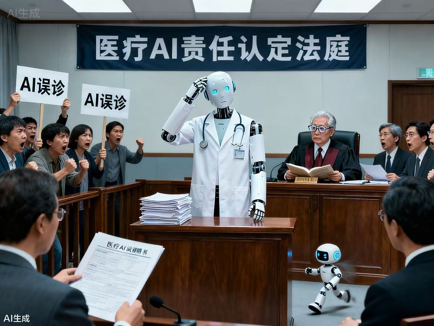 匹兹堡、哈佛、斯坦福等高校教授警告：AI或使医疗事故更难定责
