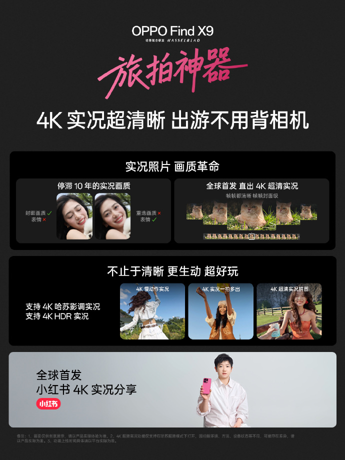 OPPO Find X9系列发布：搭载首颗哈苏认证2亿像素长焦镜头，4399元起