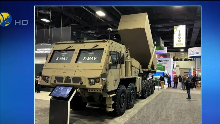 美国军火商展示“战斧”导弹新型发射装置