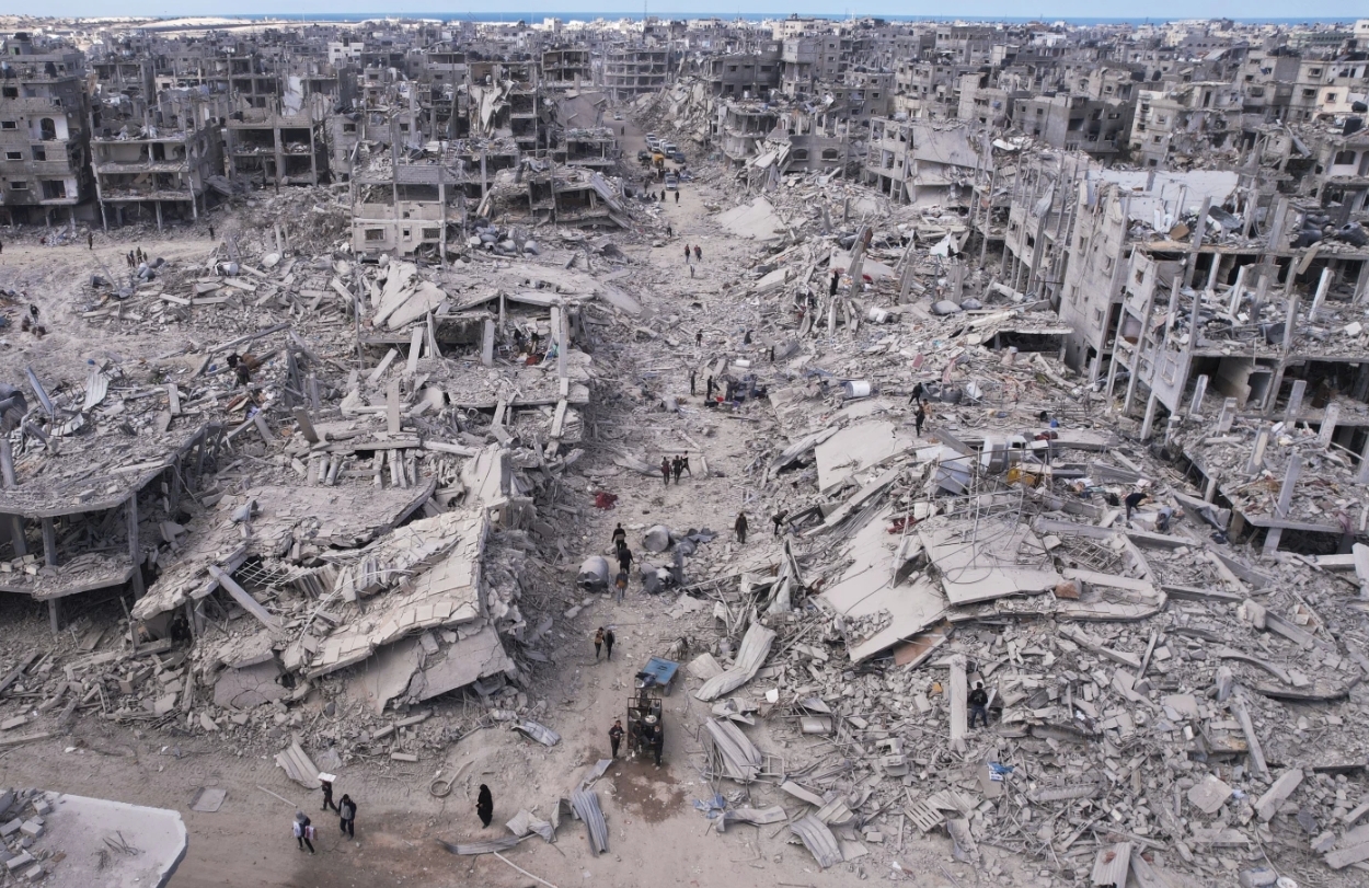 特朗普女婿:加沙像是被核弹炸过