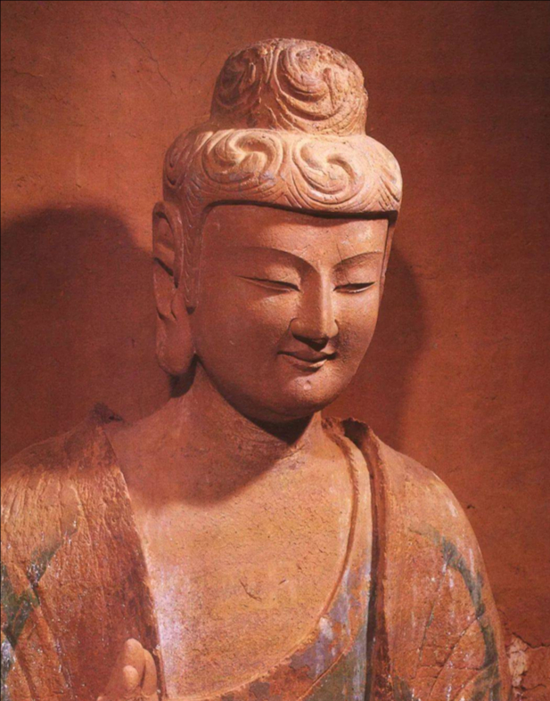 麦积山石窟第44窟正壁主尊造像