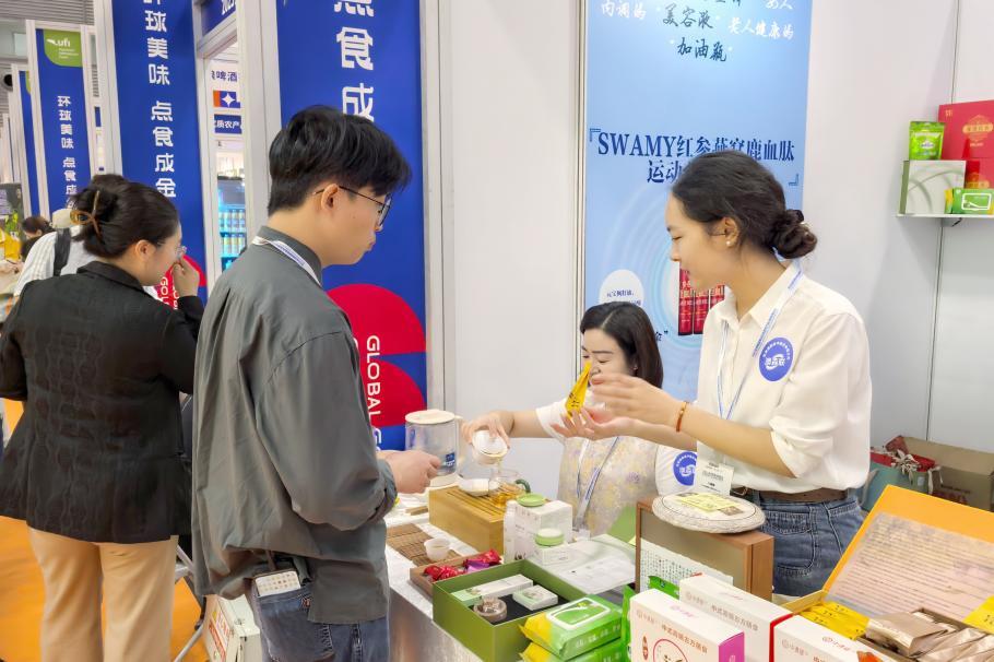 图:“澳森联”展位现场