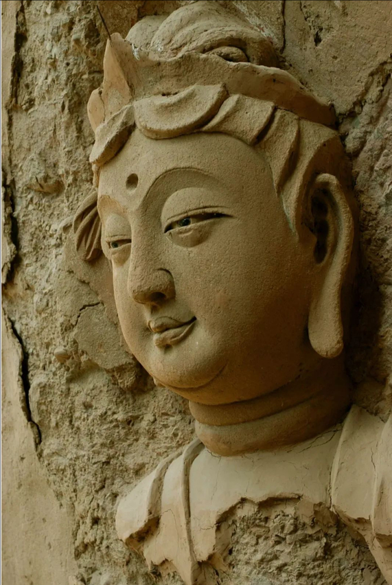 武山拉梢寺悬塑菩萨像