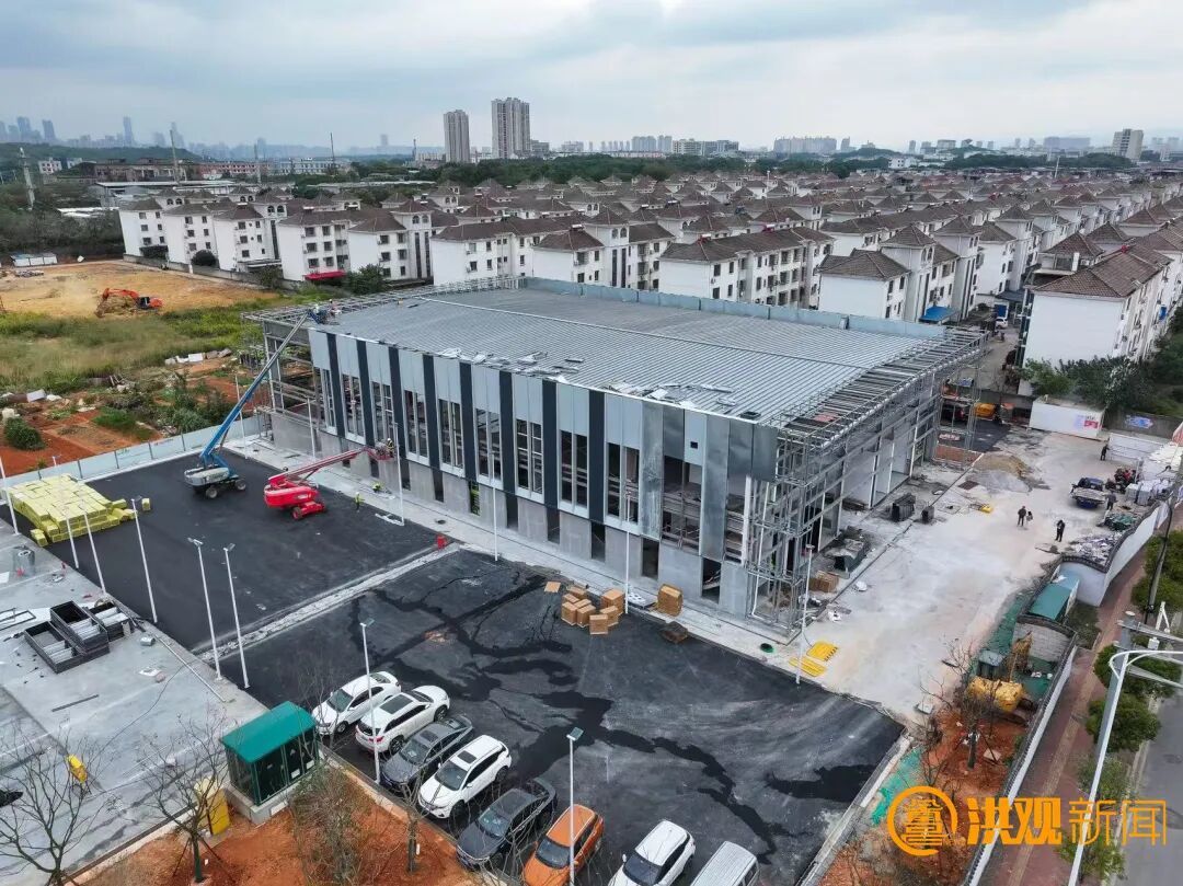 南昌市社区嵌入式体育场馆经开区馆预计11月底完工
