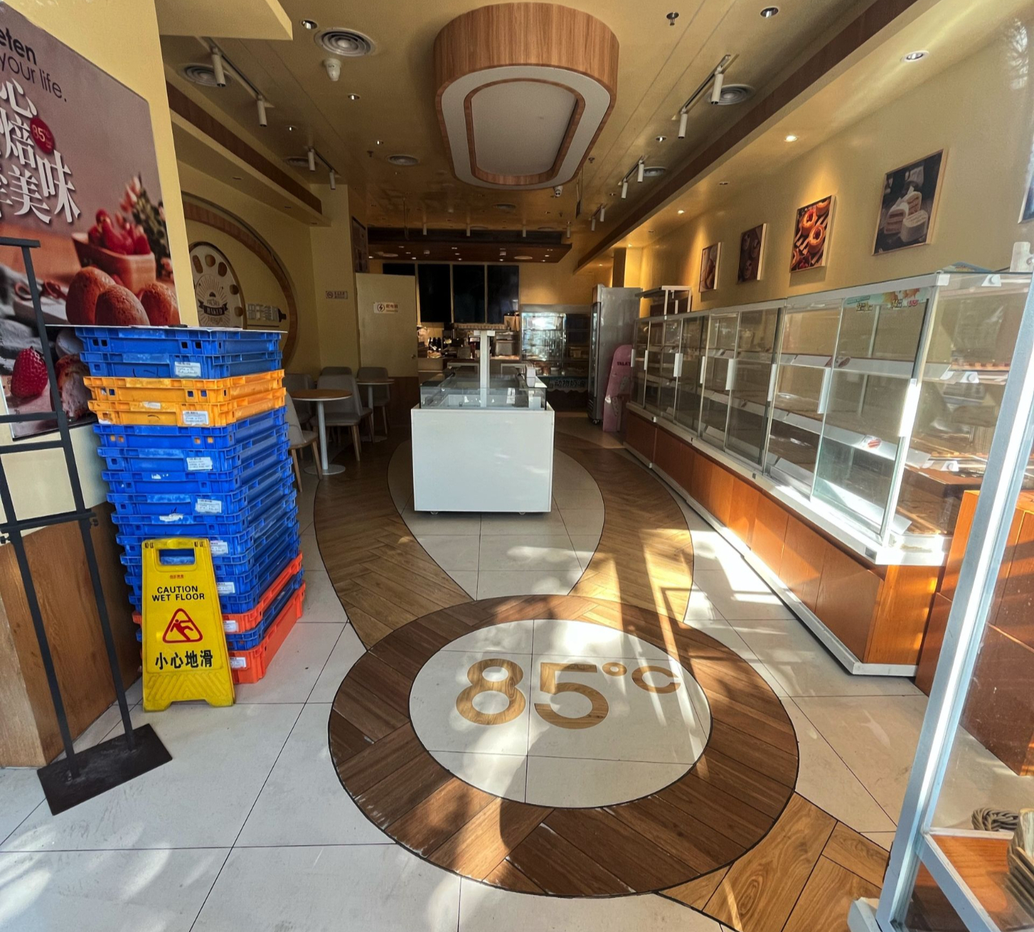85度C北京知春二店内景 图片来源：每经记者 郑欣蔚 摄
