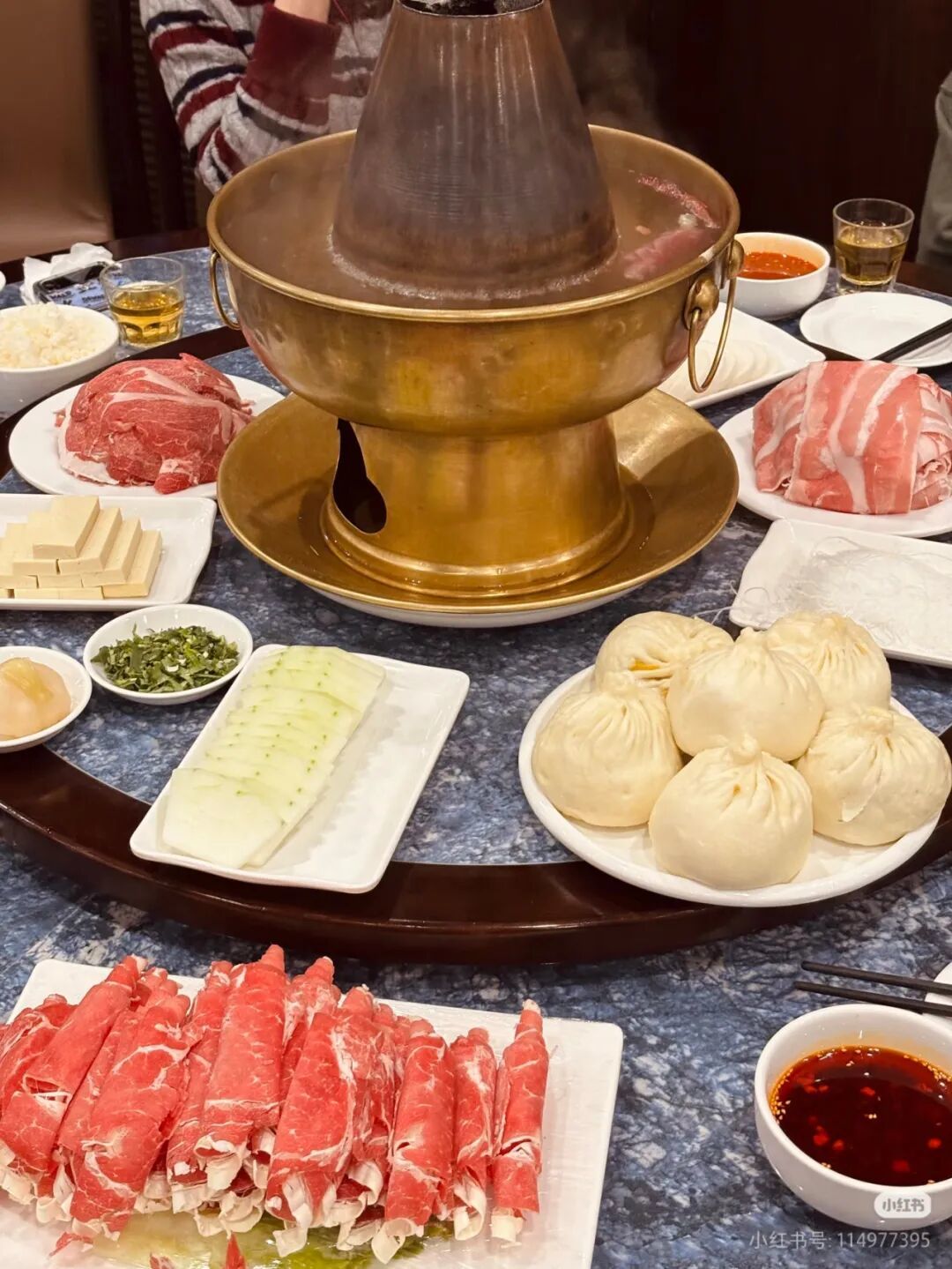 涮羊肉 图源:小红书@思佳一筷子