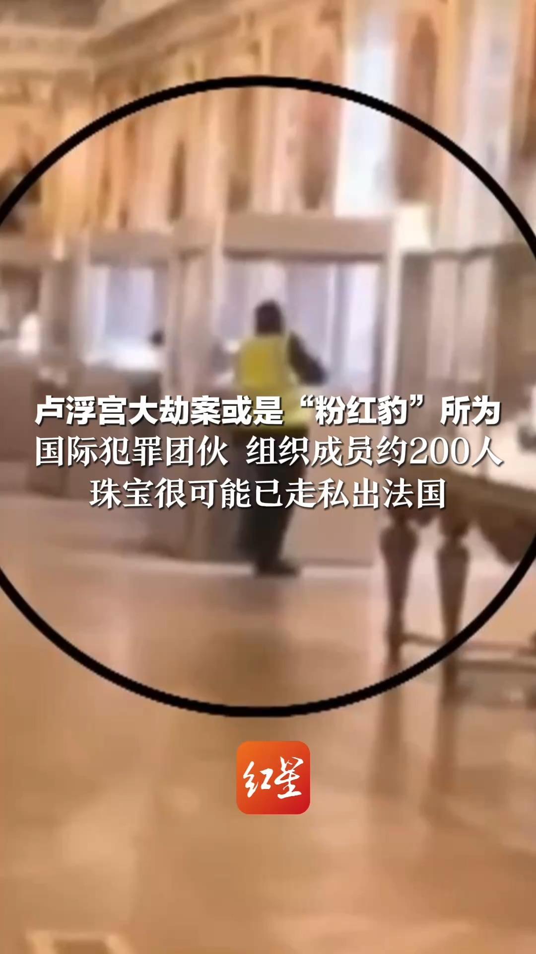 卢浮宫大劫案或是“粉红豹”所为  国际犯罪团伙 组织成员约200人 涉全球逾150起案件 珠宝很可能已走私出法国