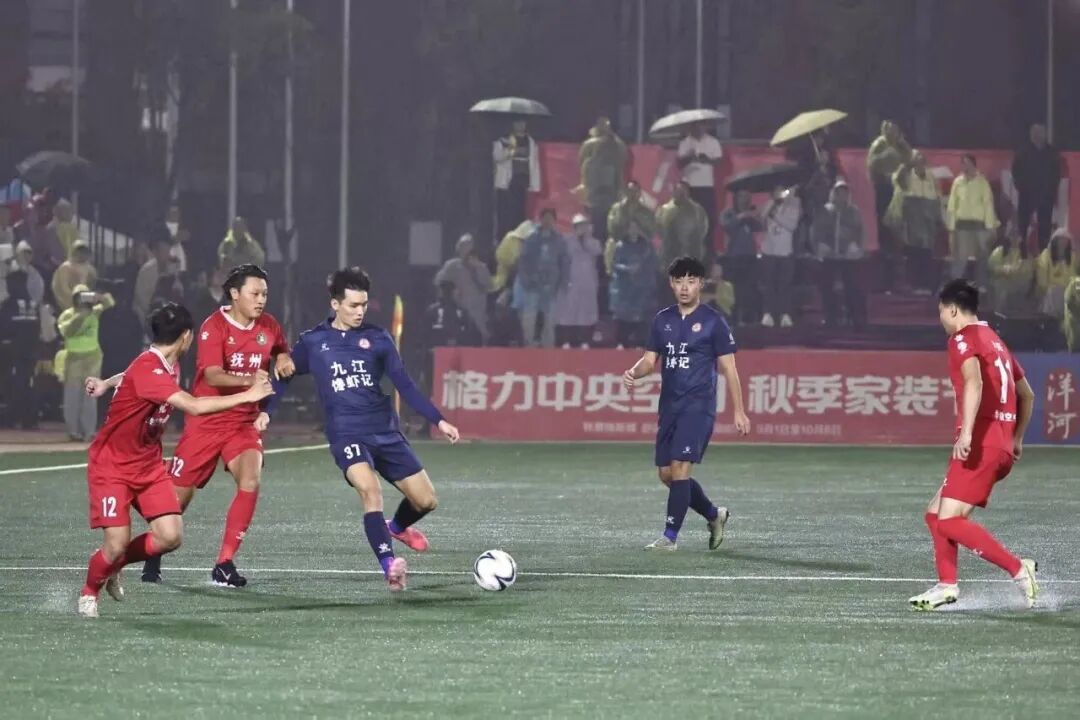 赣超三四名决赛（首回合）战报：九江队客场3:1战胜抚州队