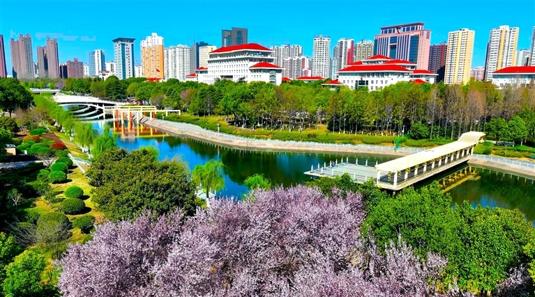 “好人之城”驻马店风景如画。