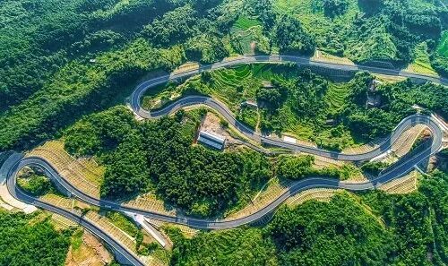 资料图:S218线航拍