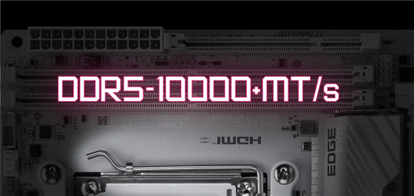 微星发布MPG X870I EDGE TI EVO WiFi超频主板：双内存插槽、支持10000MT/s！