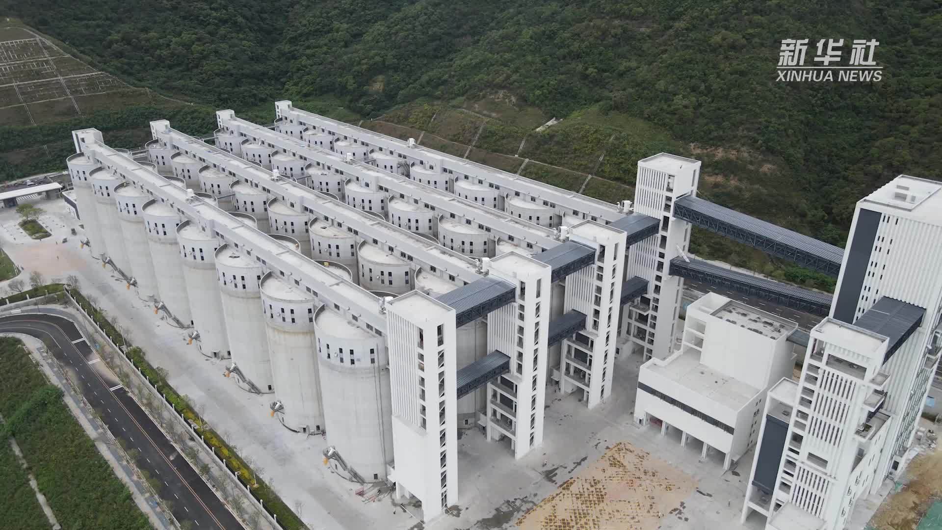 深汕粮食储备库北库区项目竣工