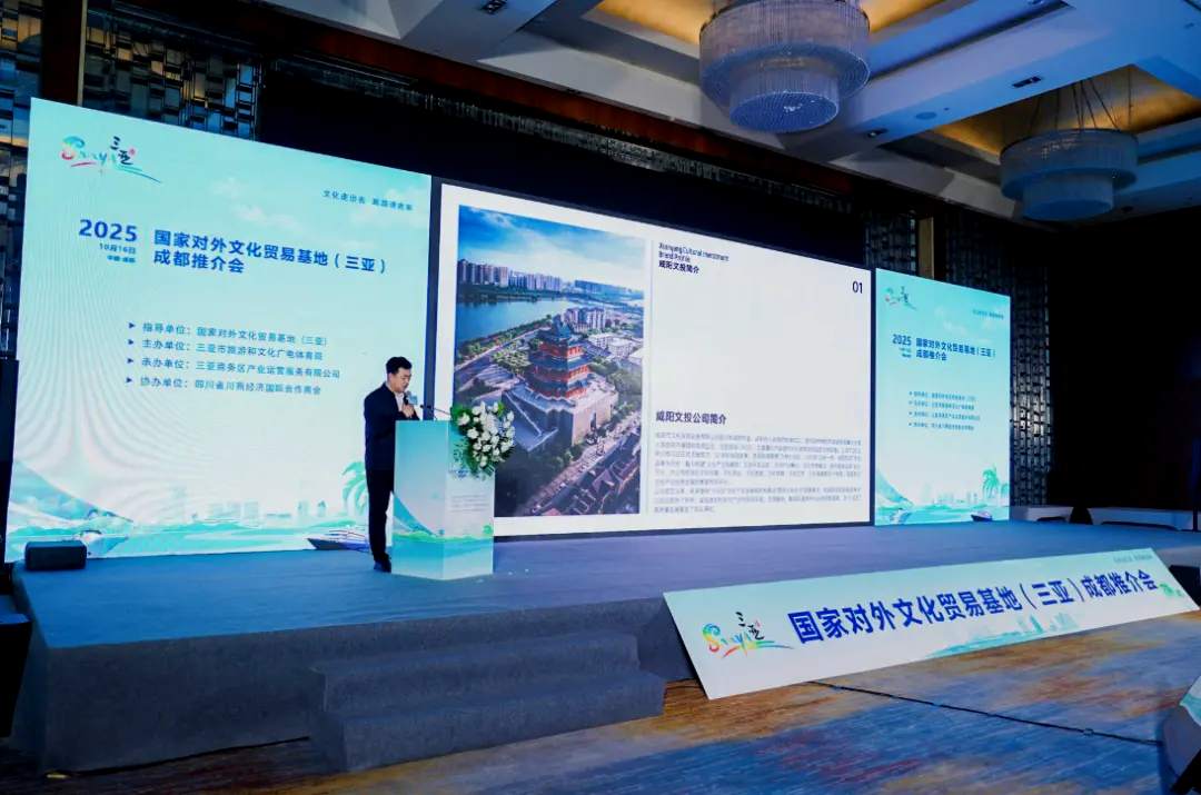 国家对外文化贸易基地（三亚）2025成都推介会成功举办，共拓文化贸易新格局