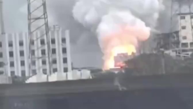 江苏一化工厂火灾系黄磷自燃