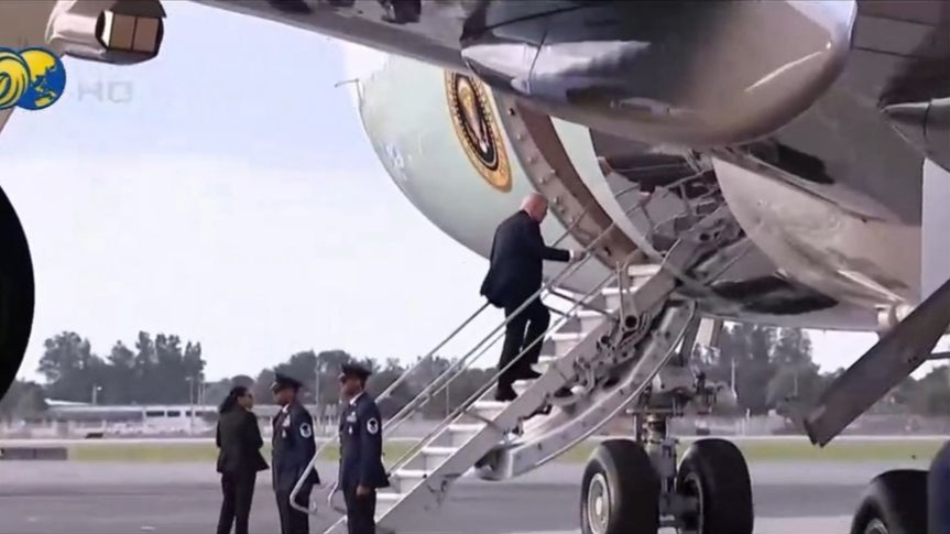 美媒爆料：特朗普疑似险遭暗杀，“他登机速度比平时更快”