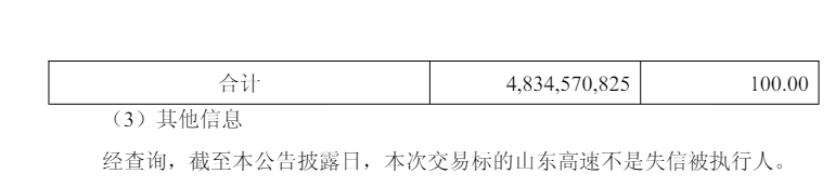 30.19亿元!皖通高速拟收购山东高速7%股份