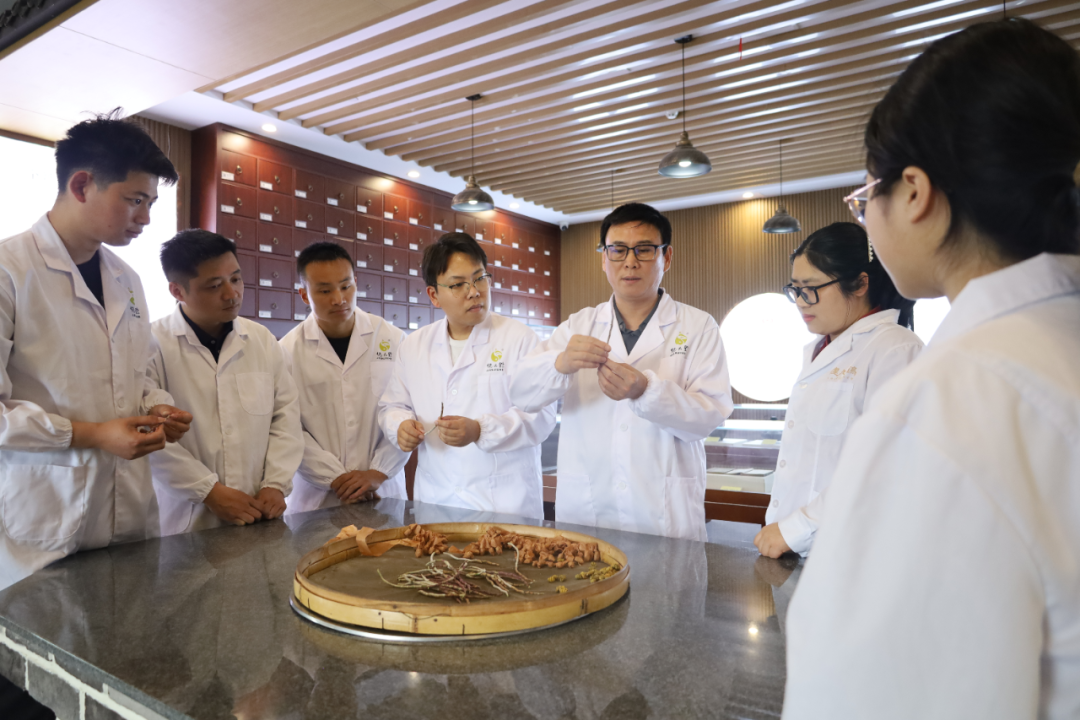 余姚石斛科技小院科研团队正在研究。