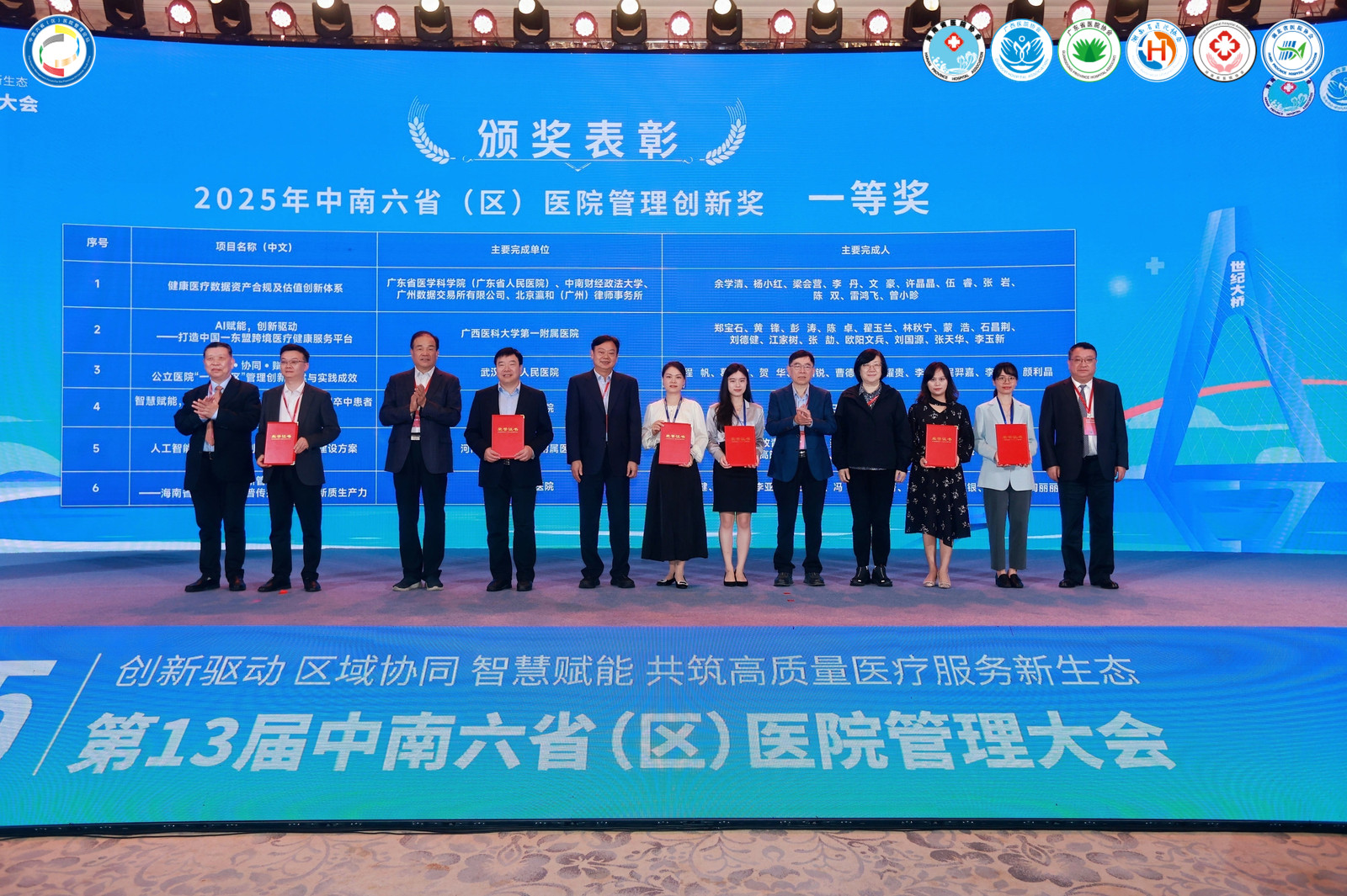 凝聚六省智慧共筑健康新篇——第13届中南六省(区)医院管理大会在海口圆满召开