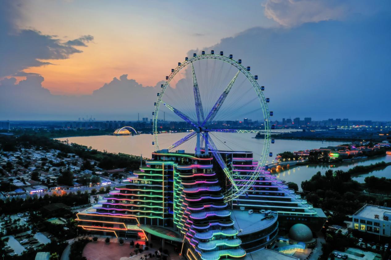 (聊城水城之眼摩天轮·图源聊城市人民政府官网)