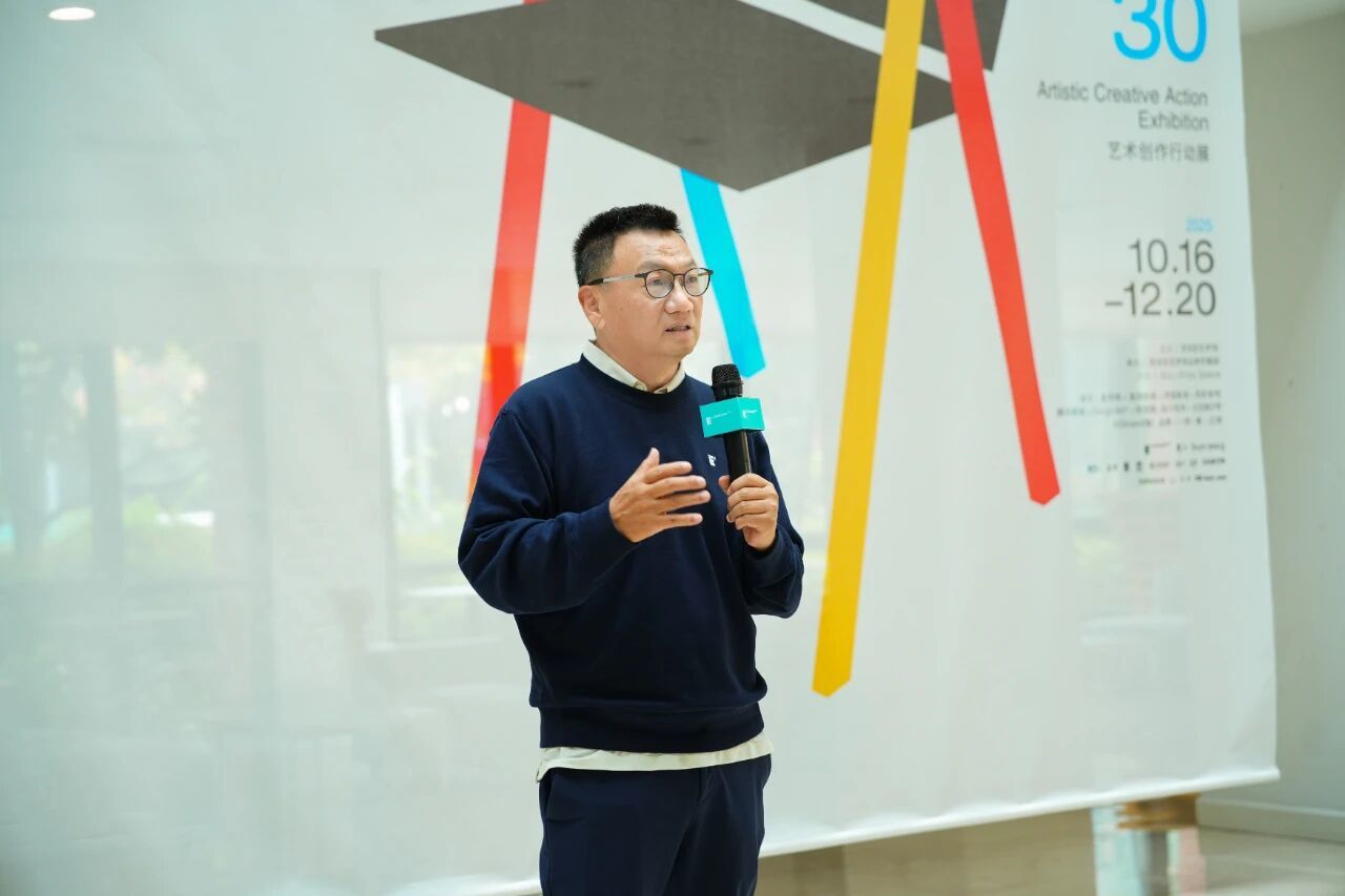 西安歐亞學院創辦人、董事長胡建波教授于開幕式致辭