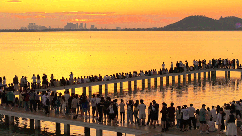 东湖绿道三期。 武汉碧水集团供图