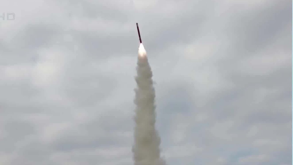 朝鲜试射舰对地战略巡航导弹