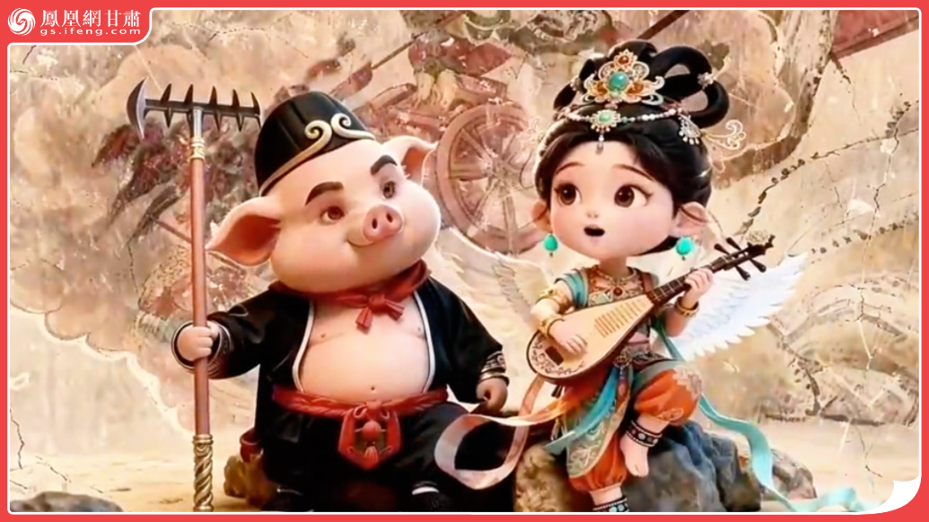 风闻丨【何以中国·壁画里的中国】千年壁上丹青之约AI了