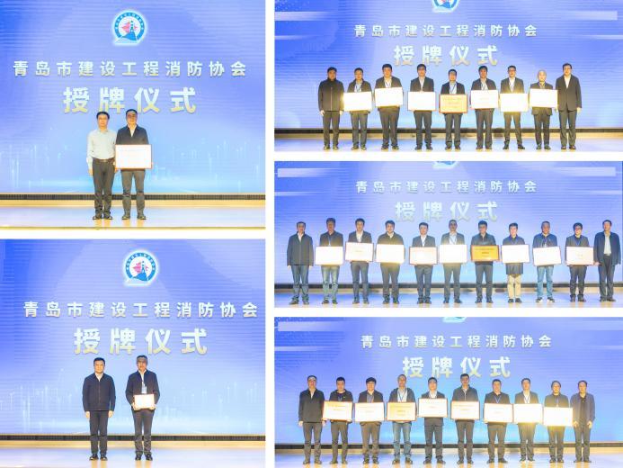 出席领导嘉宾为协会领导班子和理事授牌