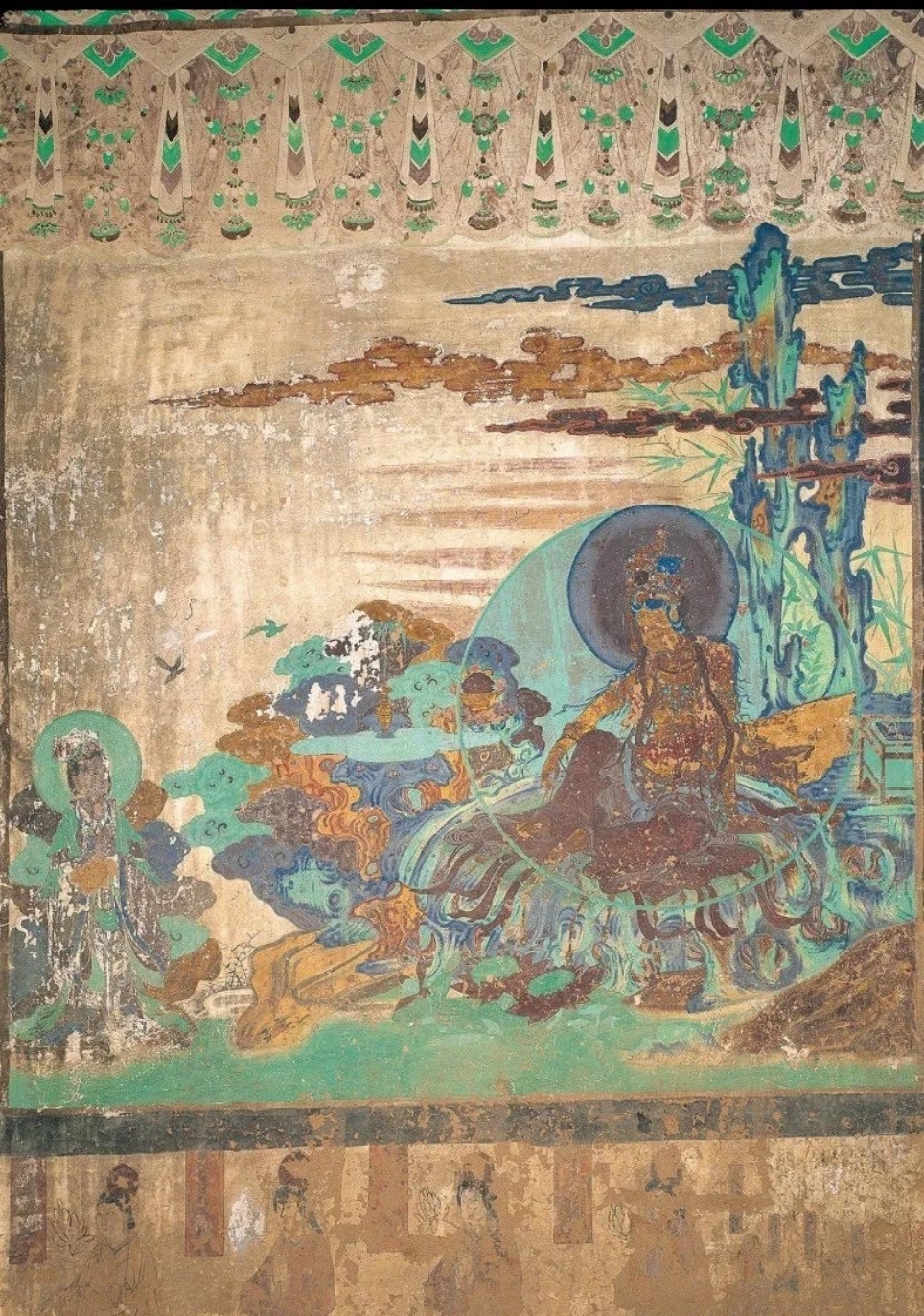 榆林2号窟　金身水月观音