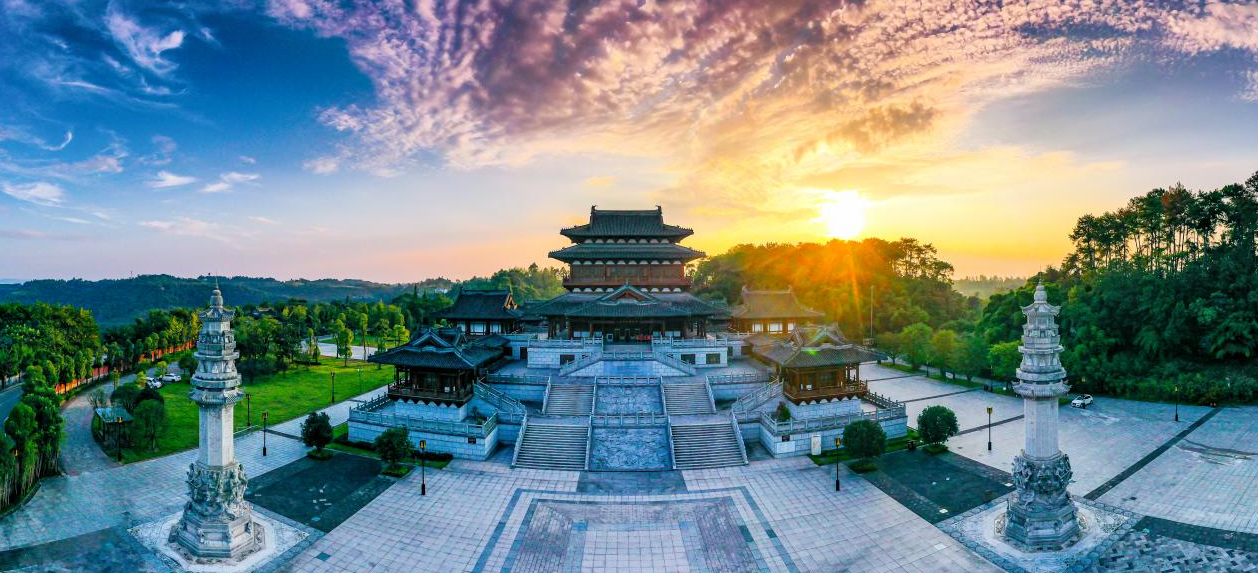 大足石刻宝顶山景区。重庆市商务委供图