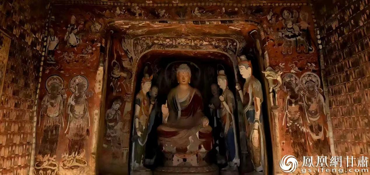 高精度壁画图像采集技术的应用，实现了莫高窟第57窟——美人窟的清晰数字化呈现。