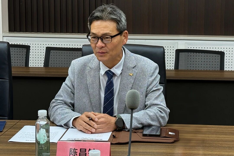 （图二）韩国京畿大学国际交流处处长陈昌铉