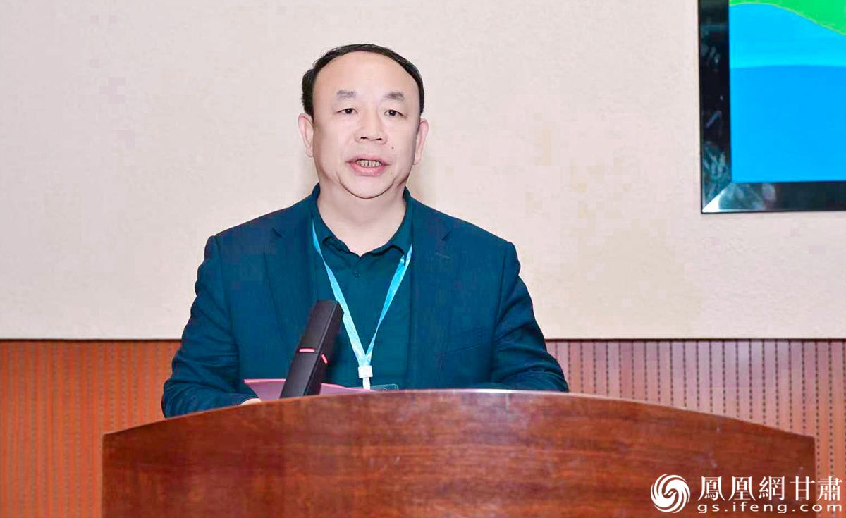 兰州大学副校长沙勇忠说，人工智能加速重塑政府治理。兰州大学管理学院供图