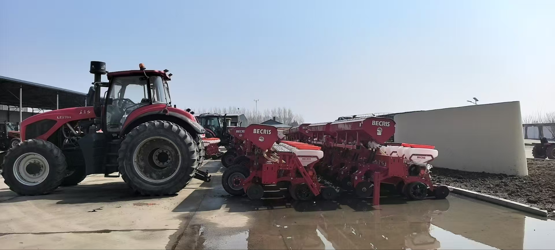 播种机成为增产帮手