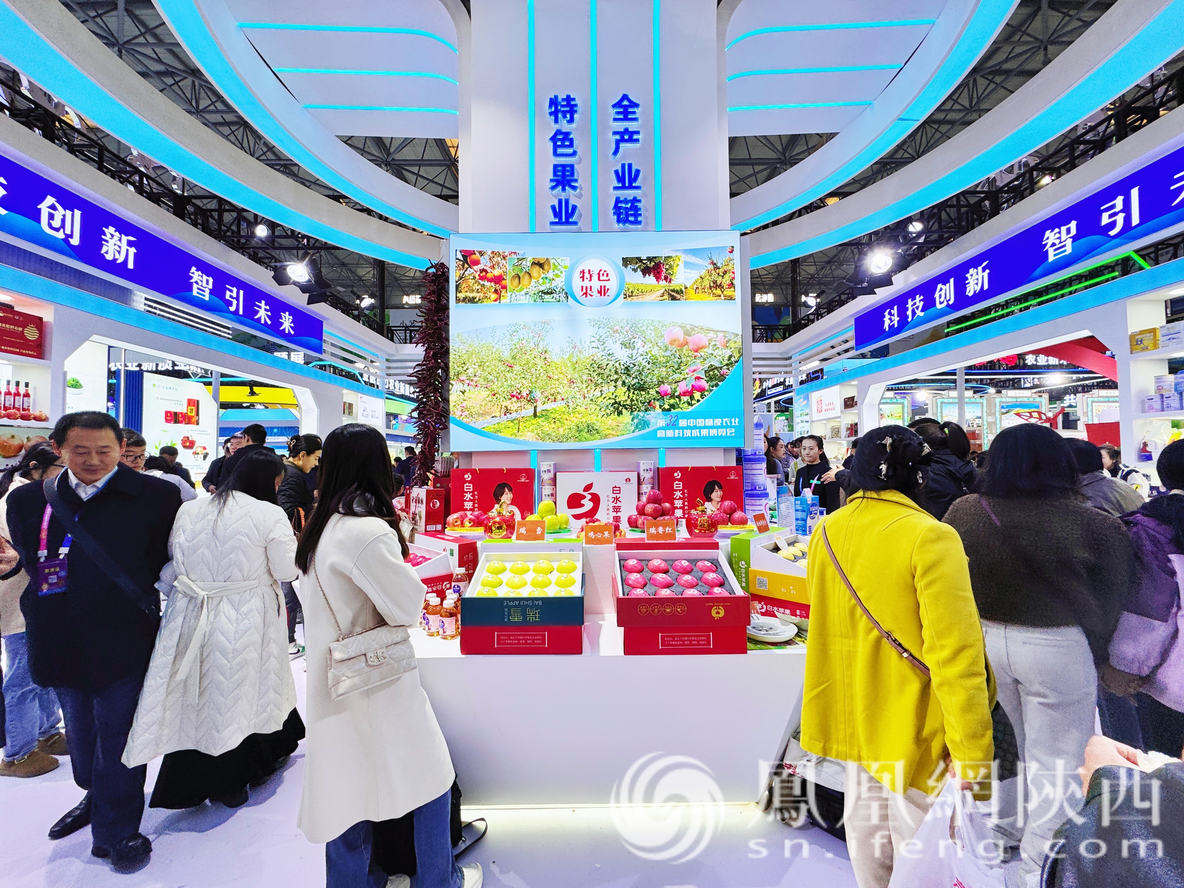 第三十二屆楊凌農(nóng)高會開幕 渭南155種名優(yōu)特農(nóng)產(chǎn)品亮相農(nóng)高會
