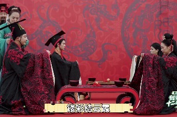 在百泉阁前体验传统汉式婚礼，这样的邢台你见过吗？