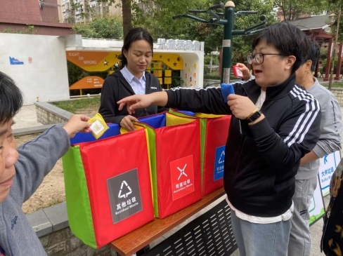 江北朱家社區垃圾分類:網格聚力,讓文明 “分” 外精彩