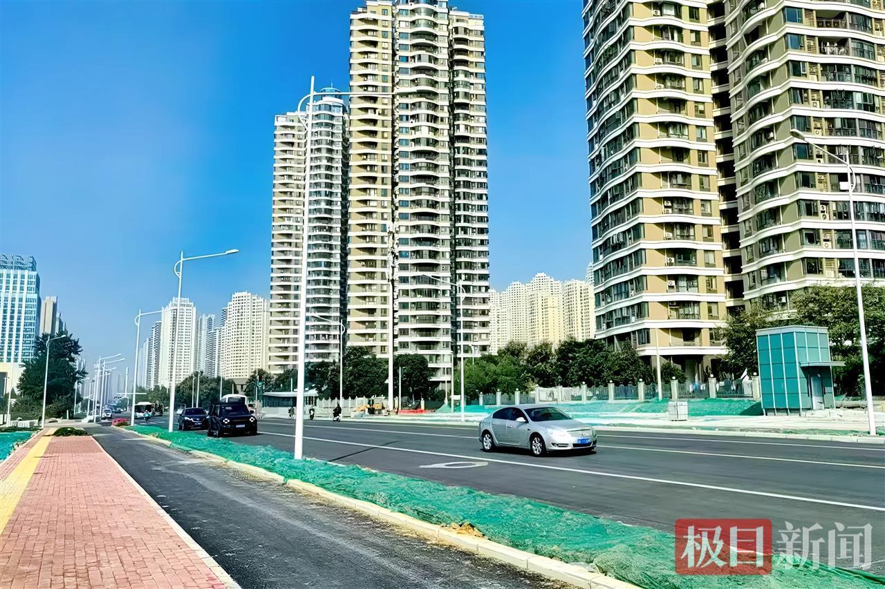 武汉地铁12号线国博新城站恢复路面交通。袁永华 摄.jpg