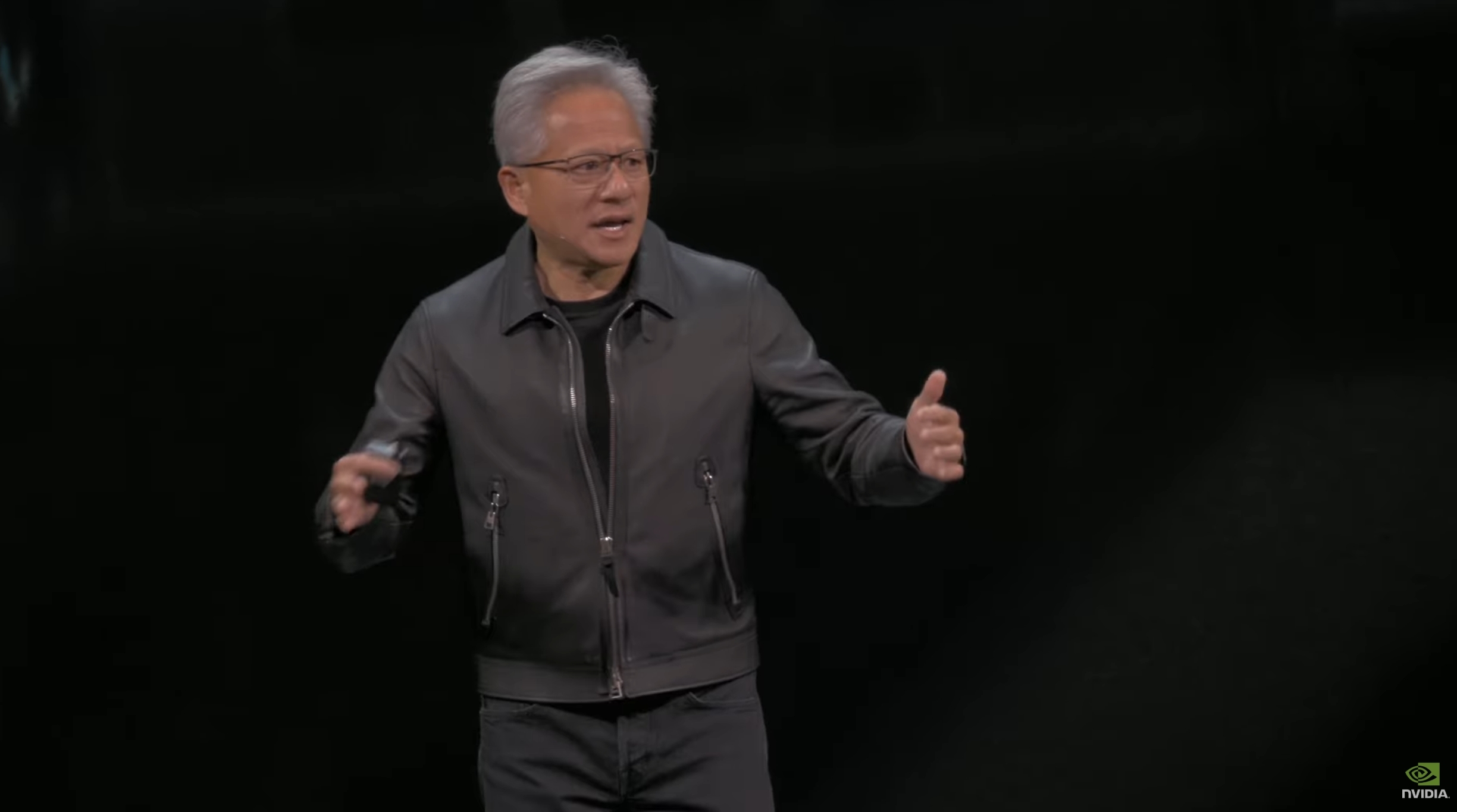 黄仁勋 演讲视频截图