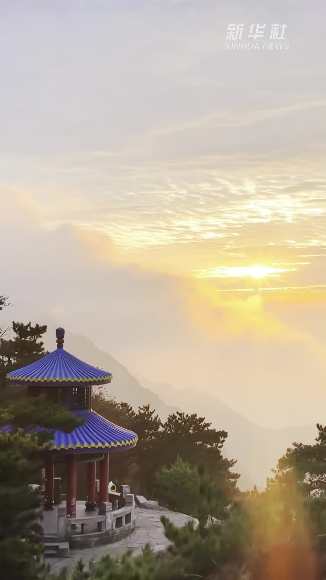 江西庐山：壮美云海 如诗如画