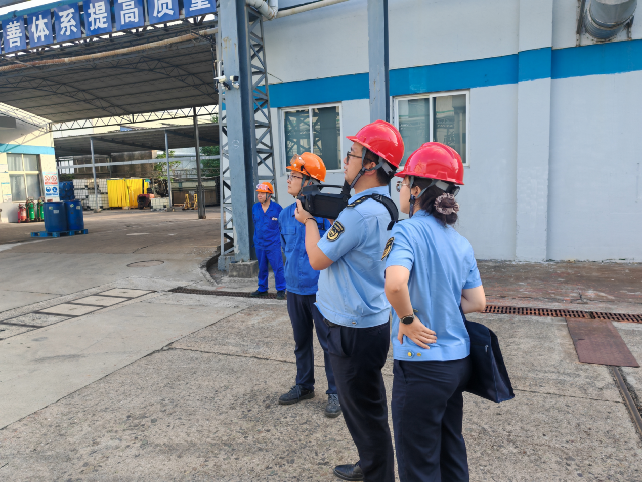 运用远红外设备开展VOCs检测工作