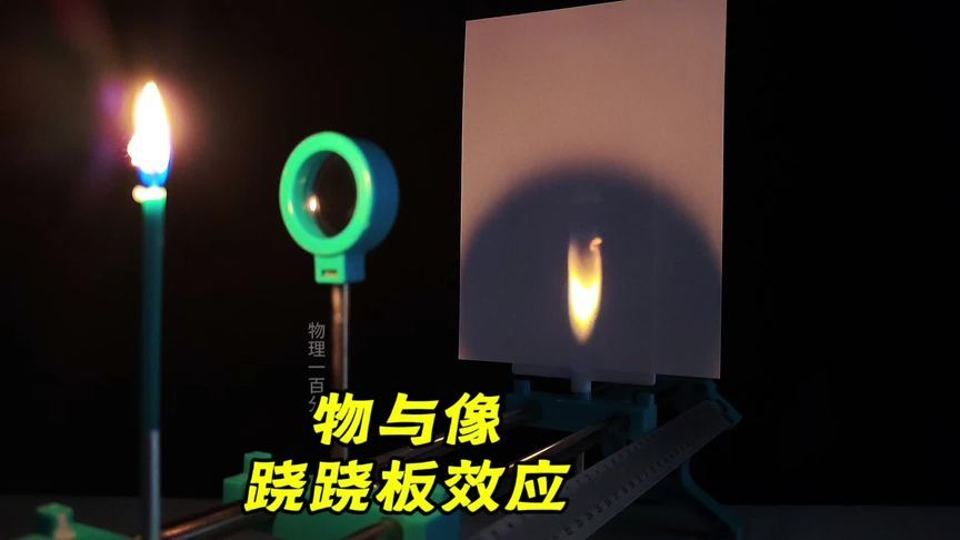 这不是错觉，也不是魔术！见证凸透镜成像的逆生长