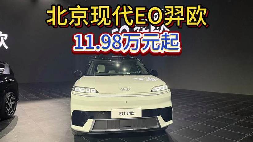 北京现代首款纯电车EO羿欧正式上市，售价11.98万起
