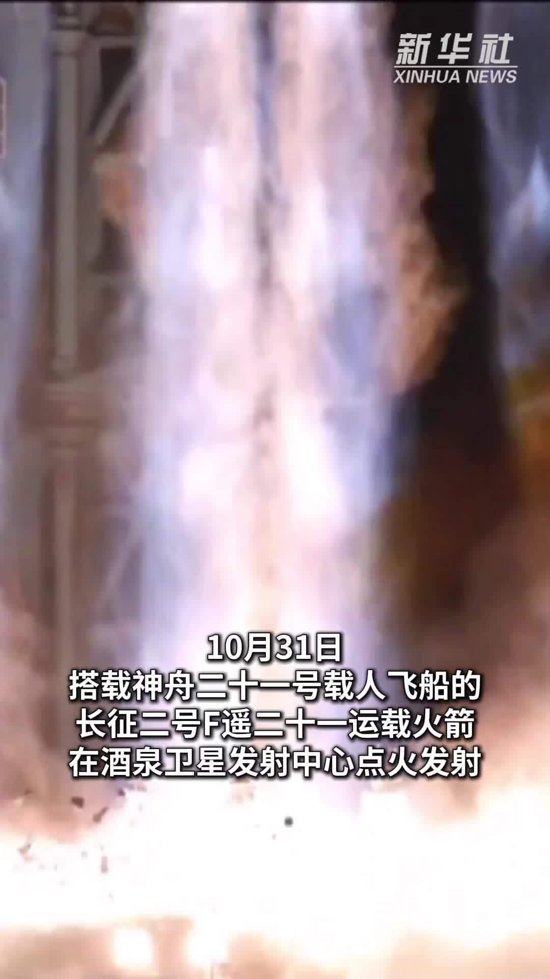 秀我中国｜神舟二十一号载人飞船发射成功 现场观众激动不已