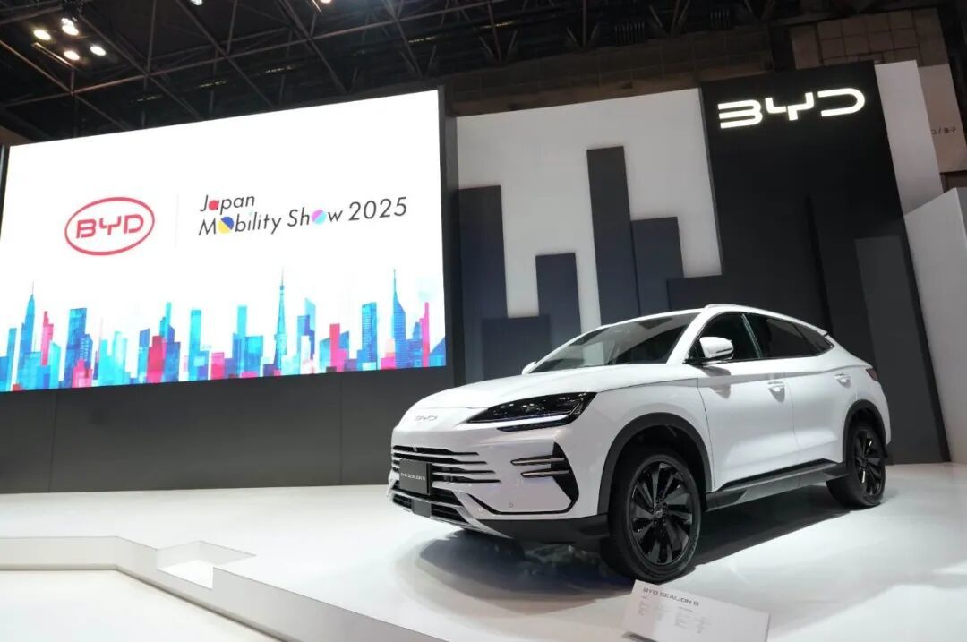 图｜比亚迪2025年东京车展现场图