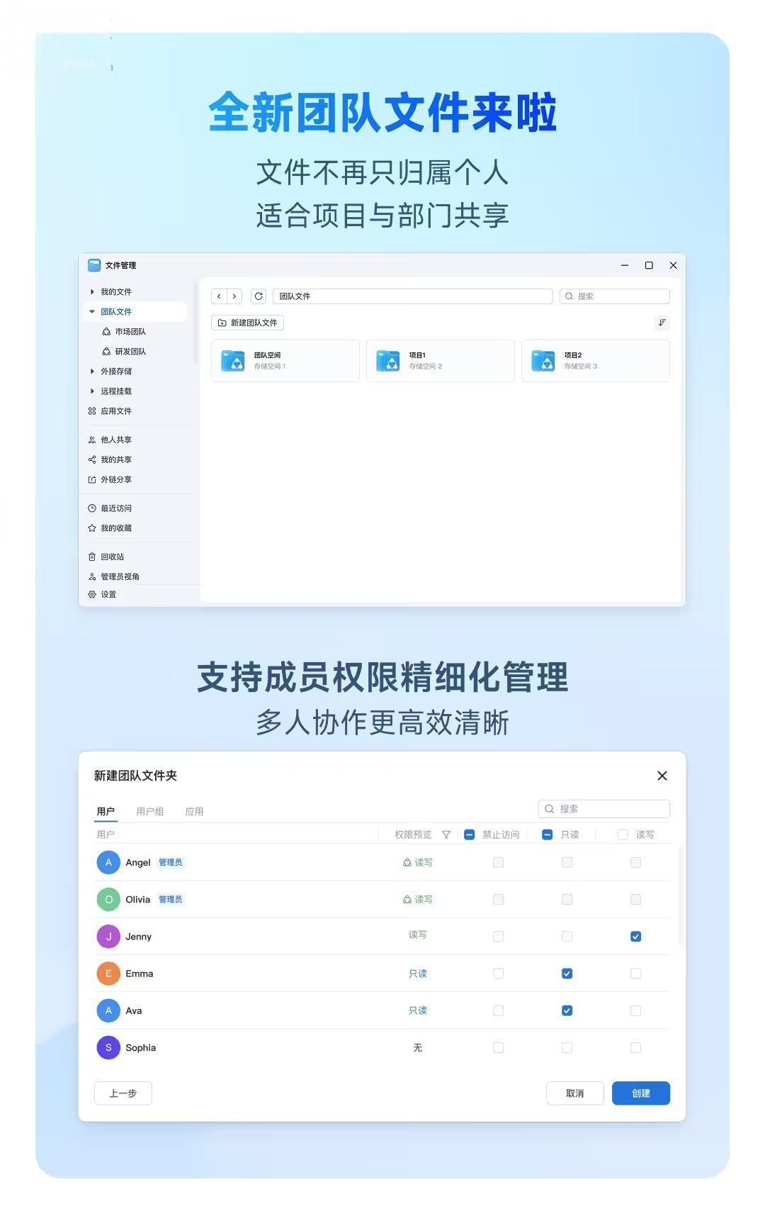 国产NAS系统飞牛fnOS更新v0.9.35发布,新增团队文件夹