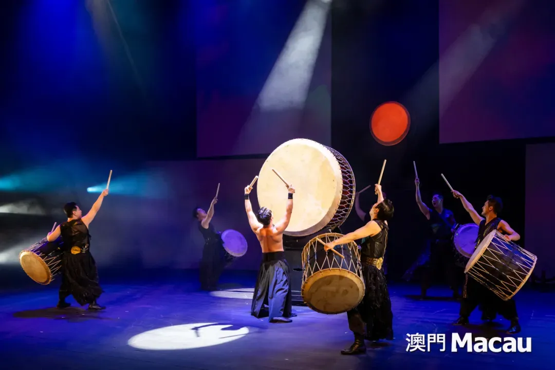 ■第35屆澳門藝術節帶來中日韓三地作品，圖為韓國國樂演出《鼓動薩滿》
